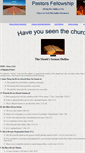 Mobile Screenshot of pastorsfellowshipchog.org
